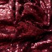 Ткань Пайеточная мелкая (бордо)